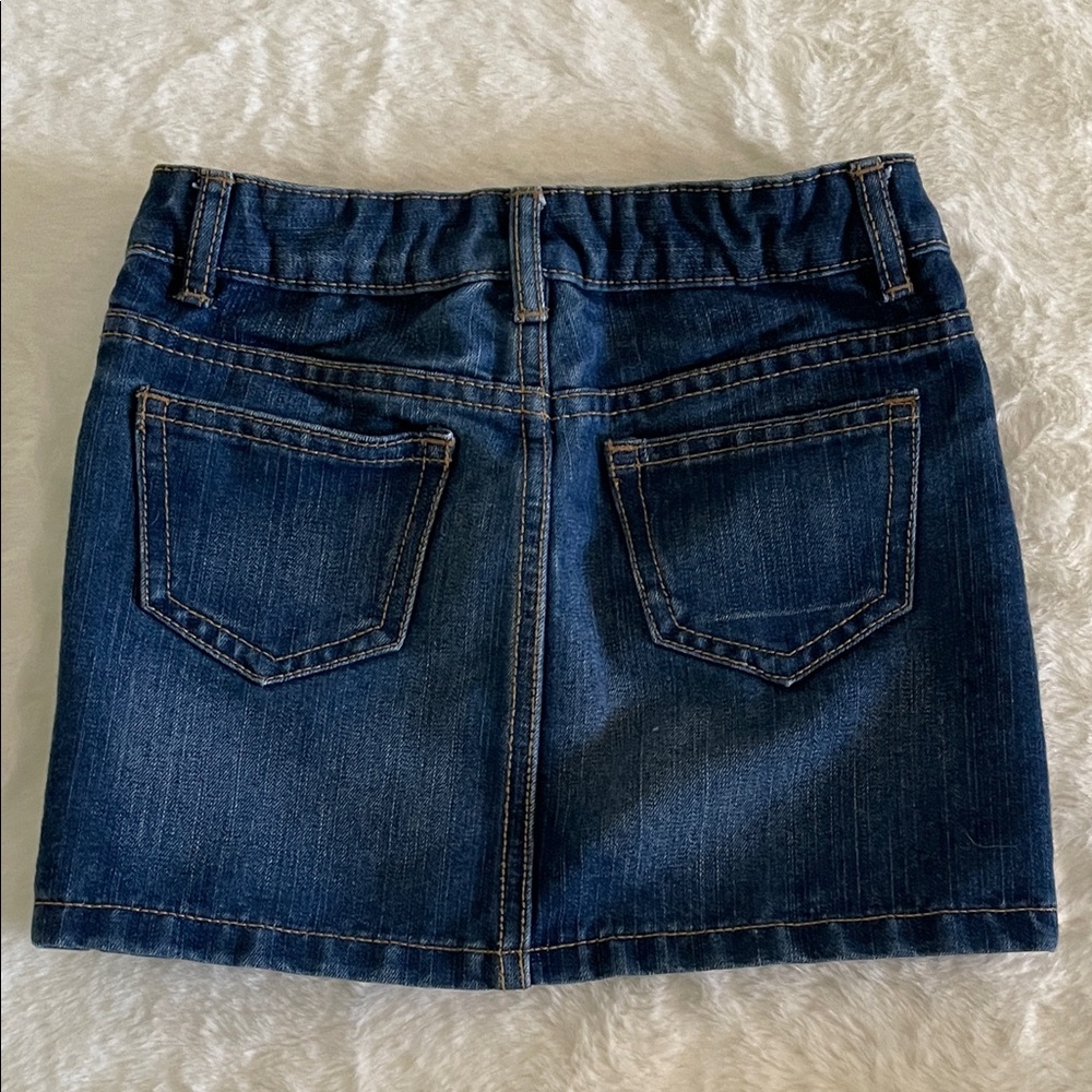 Toughskins Denim Mini Skirt SZ 4T - Picture 5 of 5